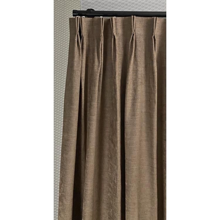 Overgordijn Hosta Bruin