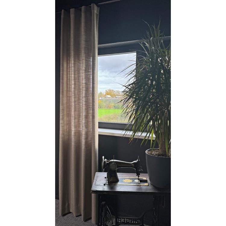 Overgordijn Linde Taupe