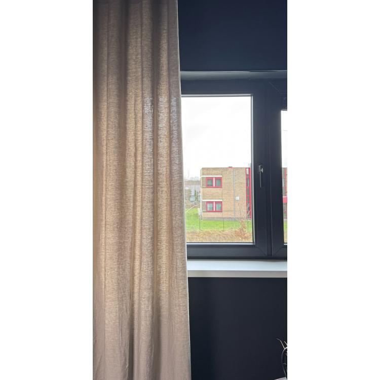 Overgordijn Loni Bruin