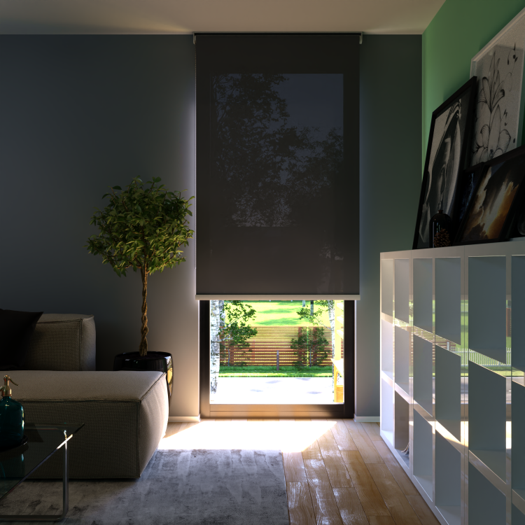 Rolgordijn Boston Grijs