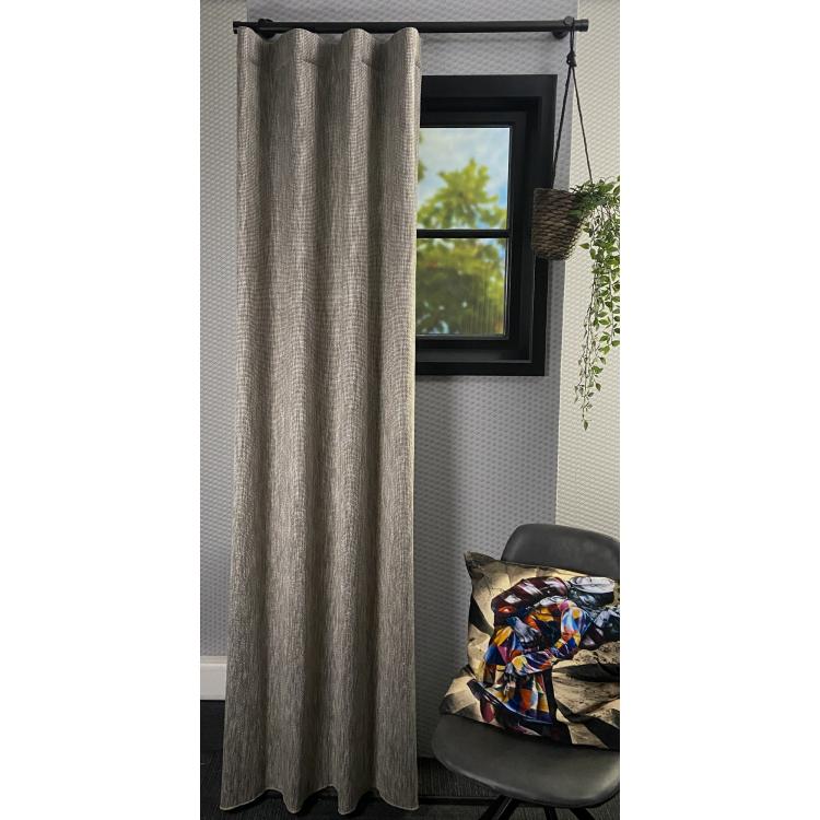 Overgordijn Vicia Bruin