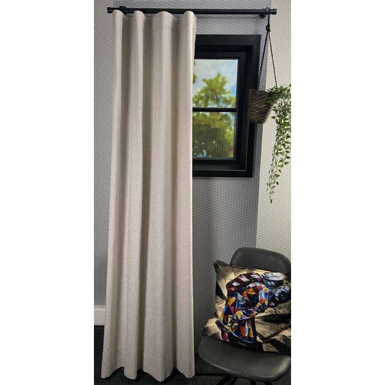 Overgordijn Iris Beige