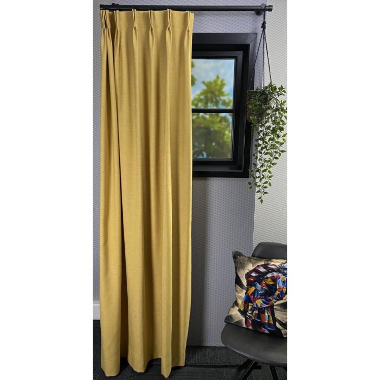 Overgordijn Helix Geel