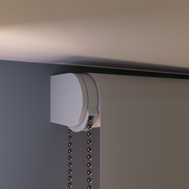 Rolgordijn Tokio Lichtgrijs