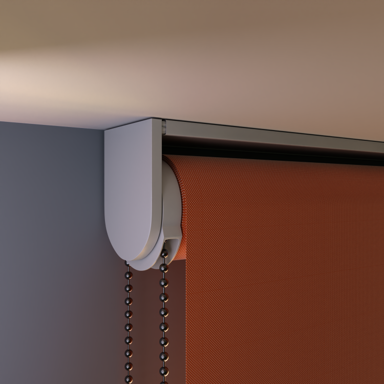 Rolgordijn Houston Oranje