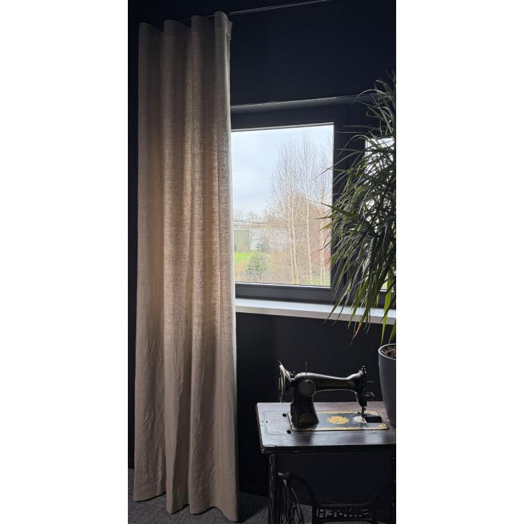 Overgordijn Loni Bruin