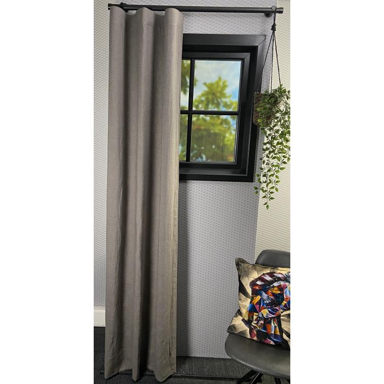 Overgordijn Allium Bruin