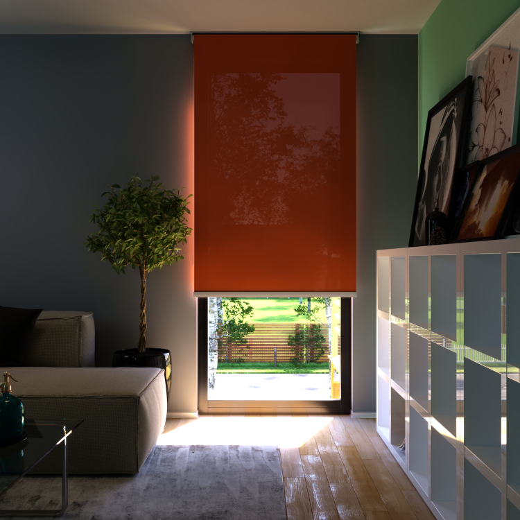 Rolgordijn Boston Oranje