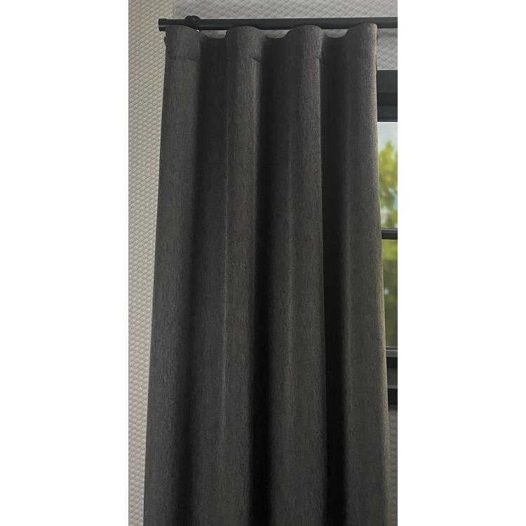 Overgordijn Lotus Zwart