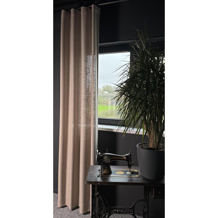 Overgordijn Linde Bruin