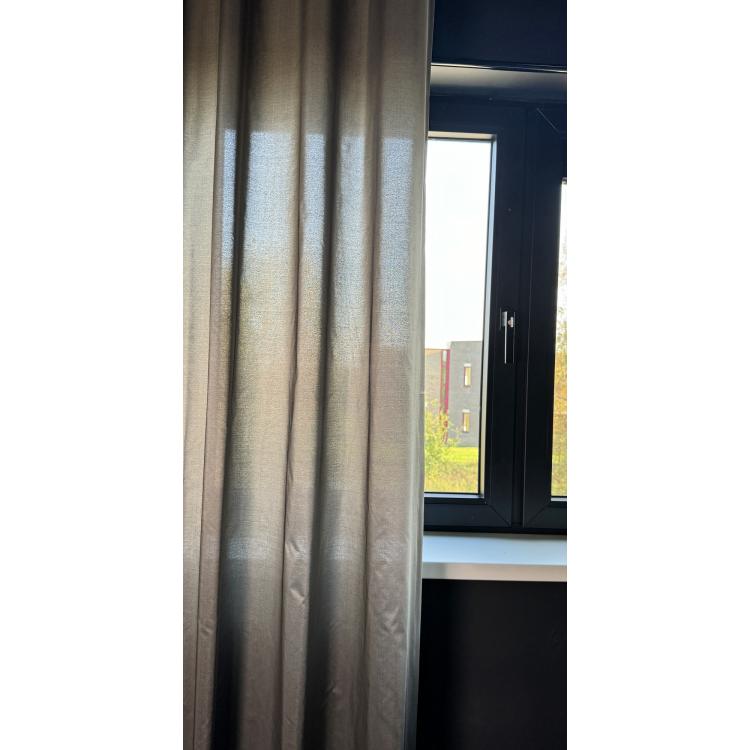 Overgordijn Rose Zilver