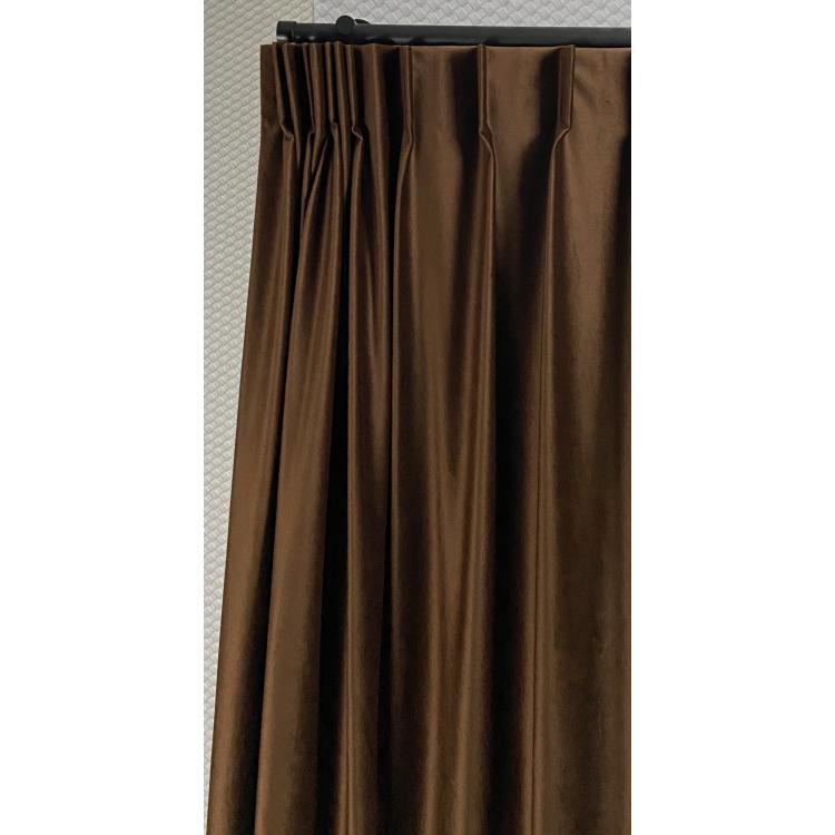 Overgordijn Hebe Bruin