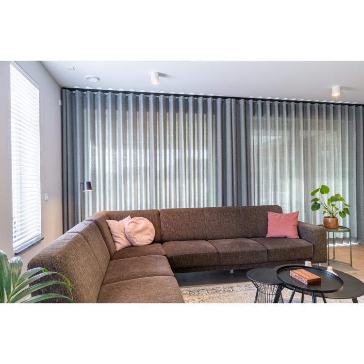 Overgordijn Genista Grijs