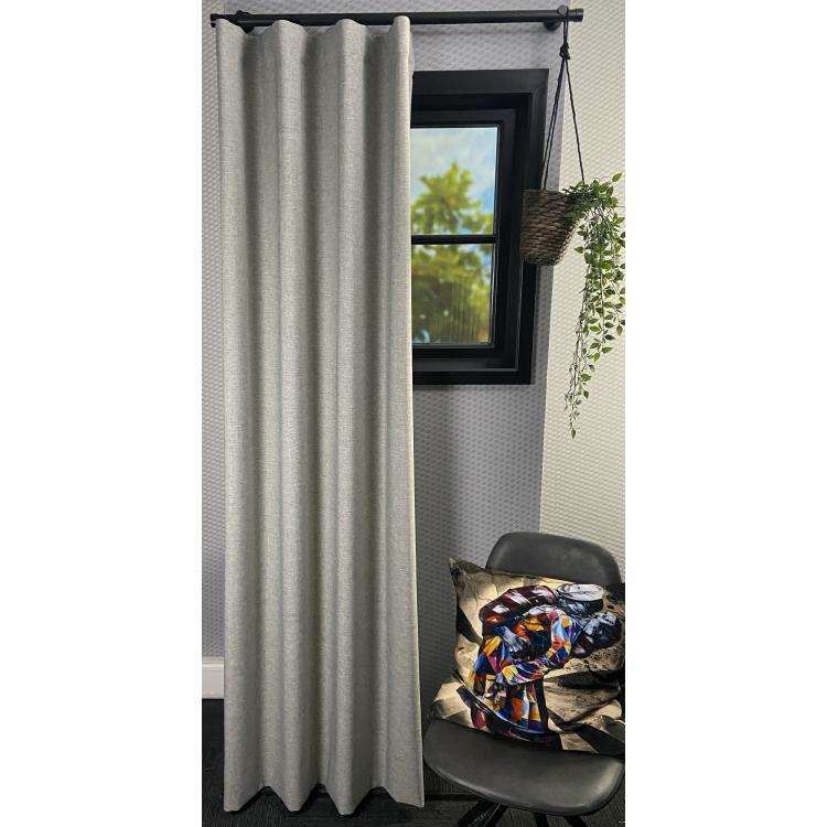 Overgordijn Jasmijn Grijs