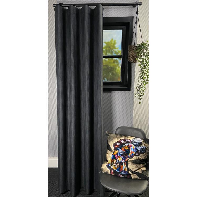 Overgordijn Petunia Zwart