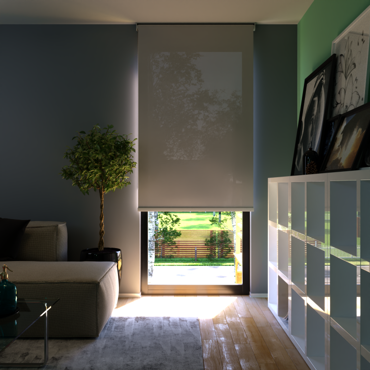 Rolgordijn Boston Lichtgrijs