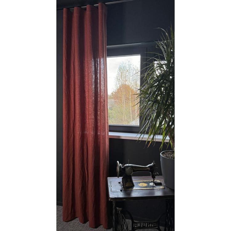 Overgordijn Allium Rood