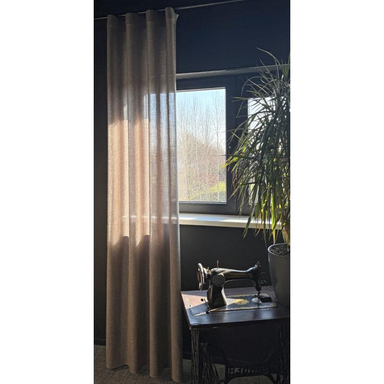 Overgordijn Florida Bruin