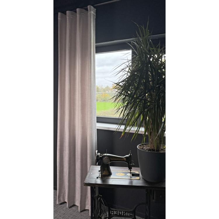 Overgordijn Hosta Lichtgrijs