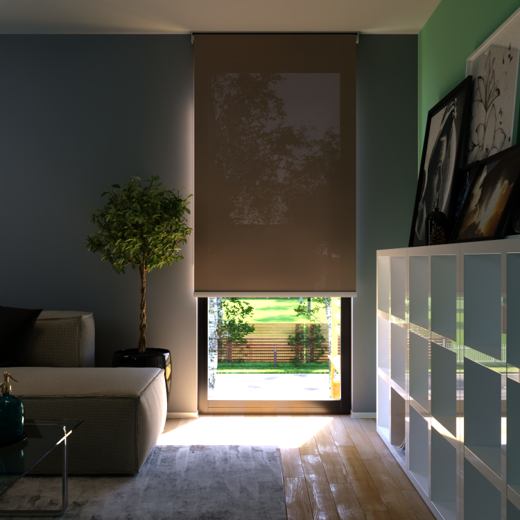 Rolgordijn Boston Donkerbruin