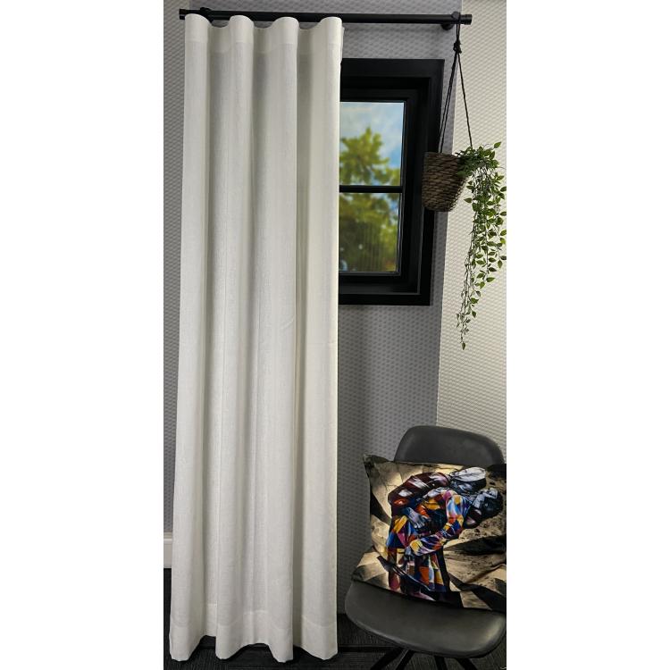 Overgordijn Iris Wit