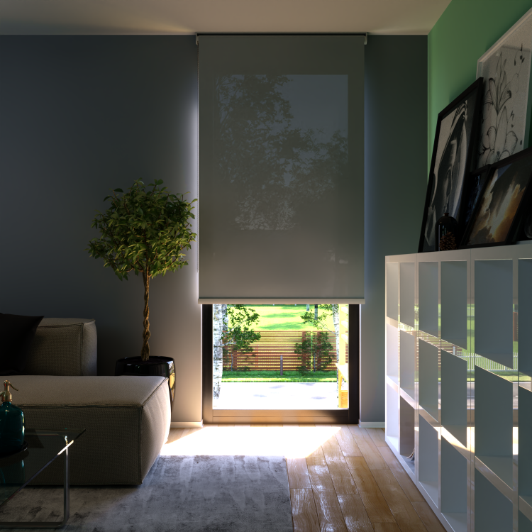 Rolgordijn Boston Lichtblauw