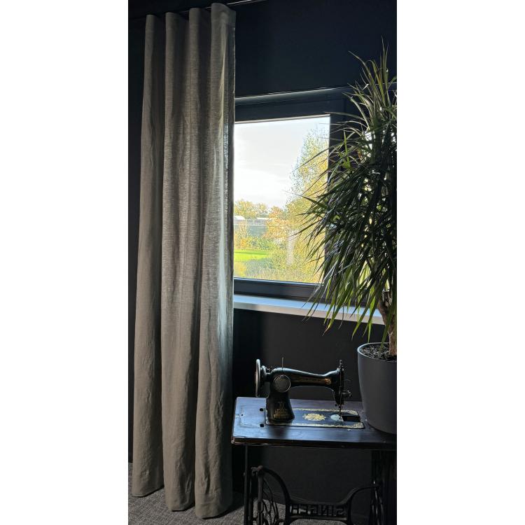 Overgordijn Loni Taupe