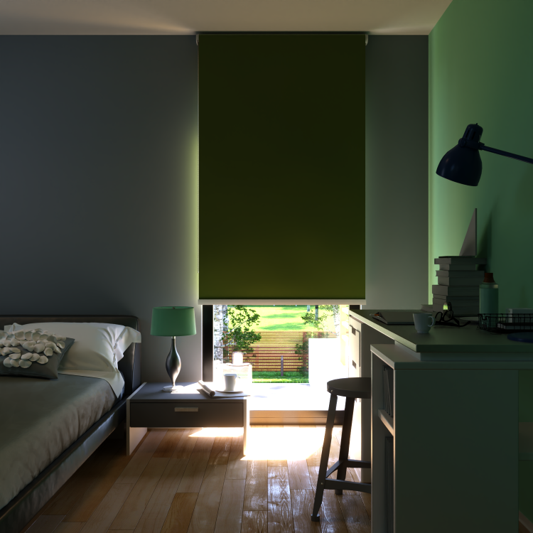 Rolgordijn Houston Groen