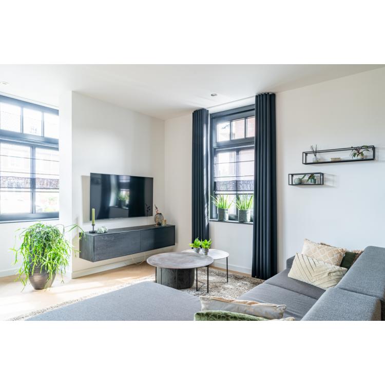 Overgordijn Yucca Zwart