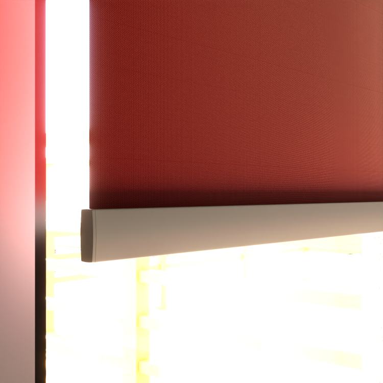 Rolgordijn Miami Rood
