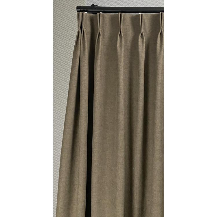 Overgordijn Helix Bruin