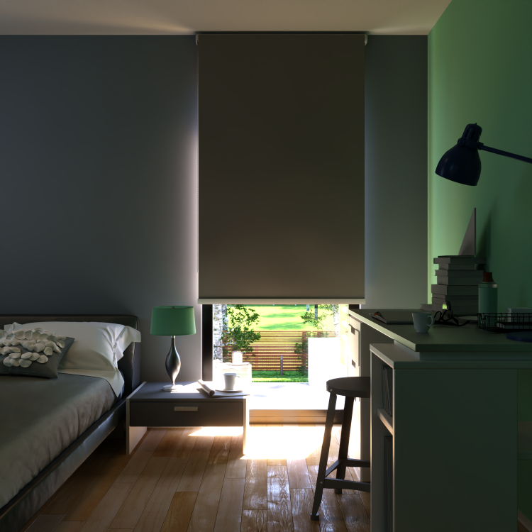 Rolgordijn Miami Donkergrijs