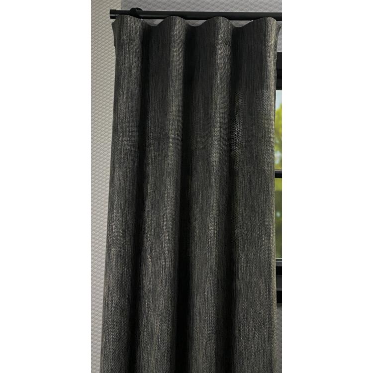 Overgordijn Vicia Zwart