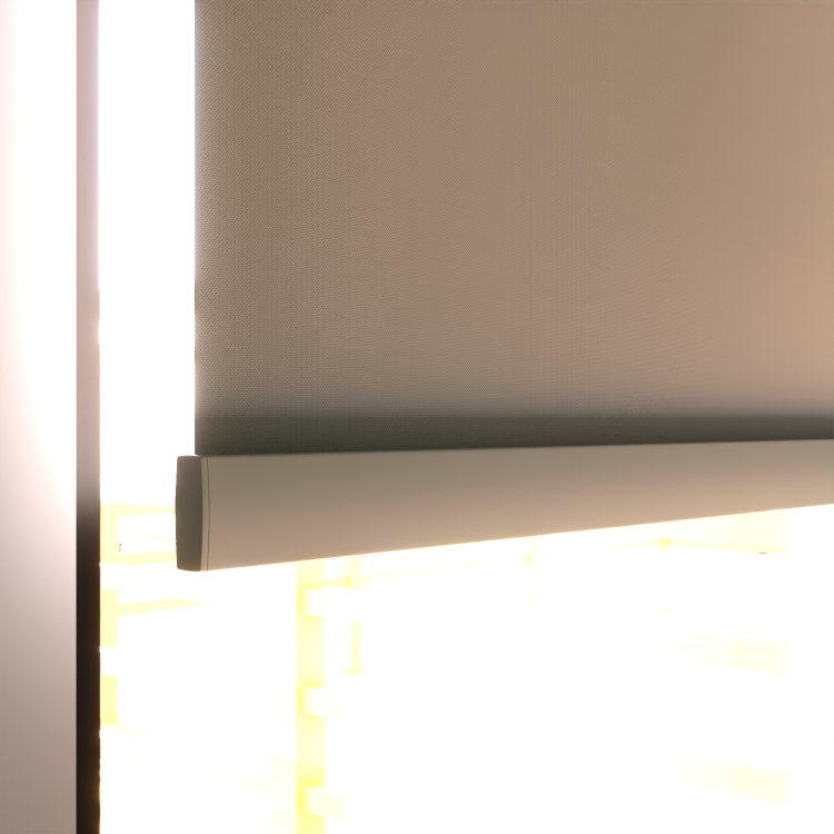 Rolgordijn Miami Lichtgrijs