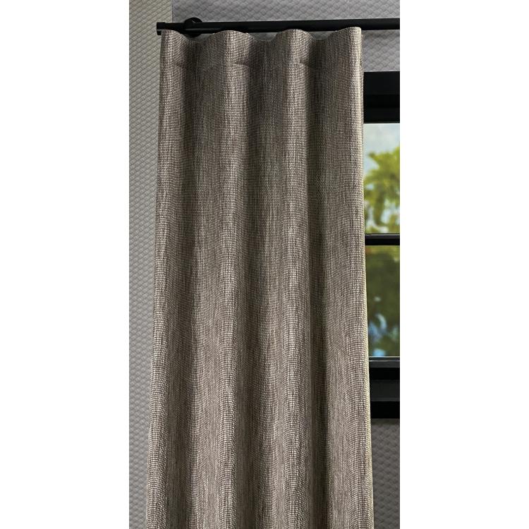 Overgordijn Vicia Bruin