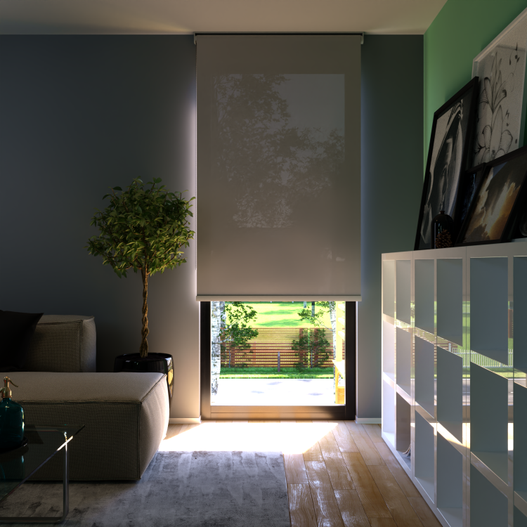 Rolgordijn Boston Wit