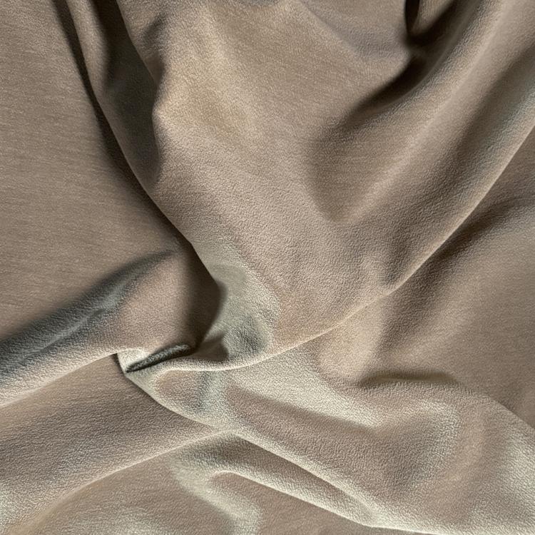 Overgordijn Linum Lichtbruin