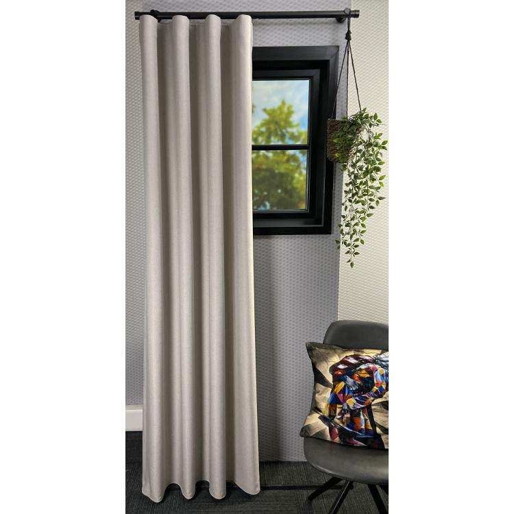 Overgordijn Syringa Grijs