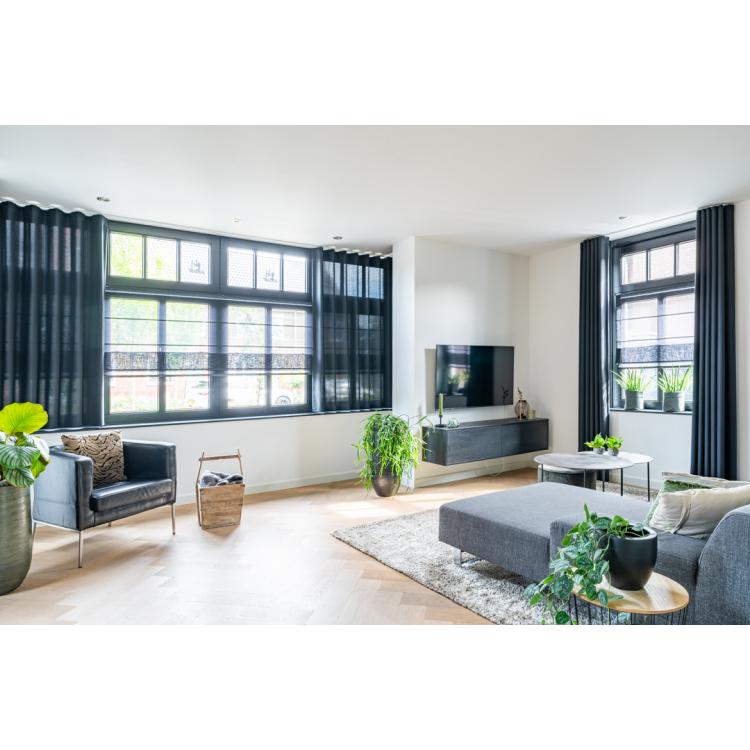 Overgordijn Yucca Zwart