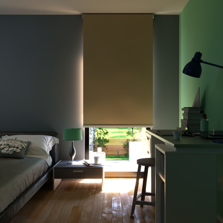 Rolgordijn Houston Geel