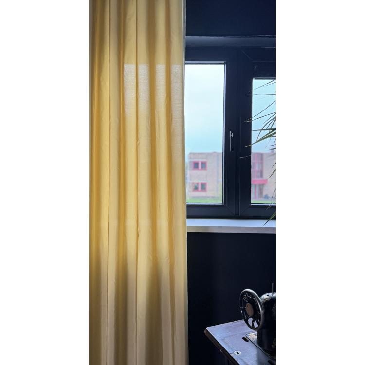 Overgordijn Rose Geel