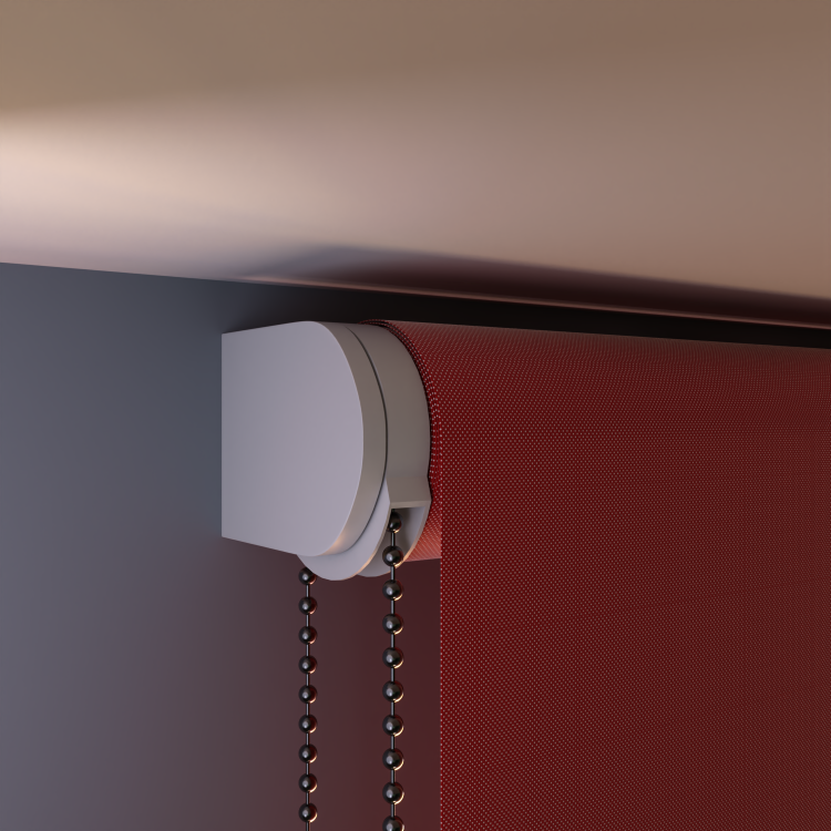 Rolgordijn Houston Rood