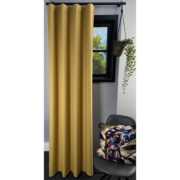 Overgordijn Jasmijn Geel