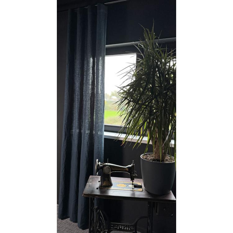 Overgordijn Allium Blauw