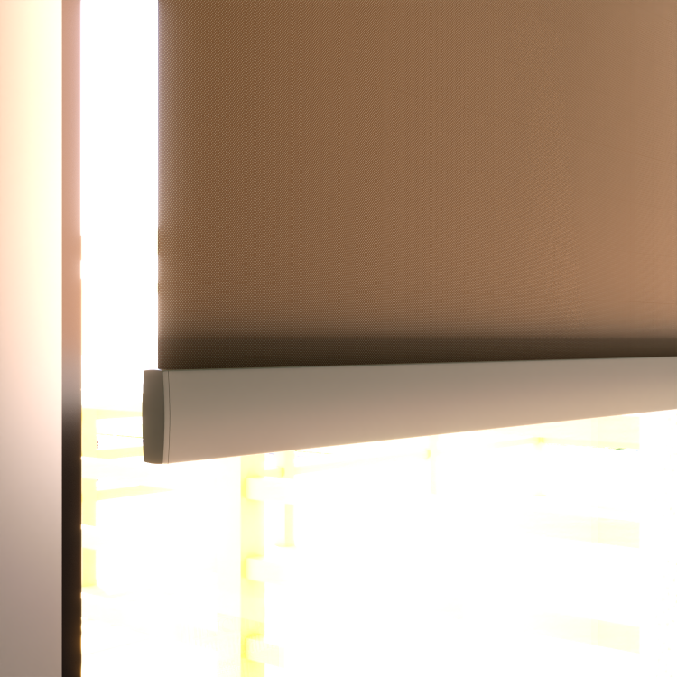Rolgordijn Houston Bruin